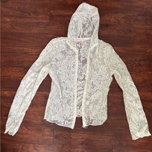 Victoria's Secret Lace Women's Jacket - White